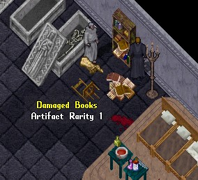 Damaged Books Spawn Location